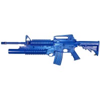 Training Guns BLUEGUNS FSM4RCSM203 M4 Closed Stock, Fwd Rail, M203 Grenade Launcher